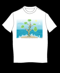 "Funky Tree" tshirt