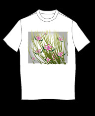 "Jewelry Flowers" tshirt