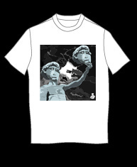 "Boy with Mask" tshirt