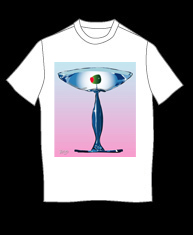 "Bombay Martini" tshirt