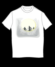 "Norwegian Trees" tshirt