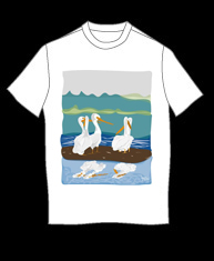 "Pelicans" tshirt