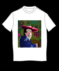 "Girl With the Red Hat" tshirt