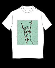 "Statue Woman" tshirt