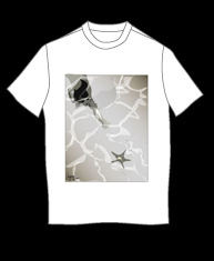 "Sepia Swimmer" tshirt